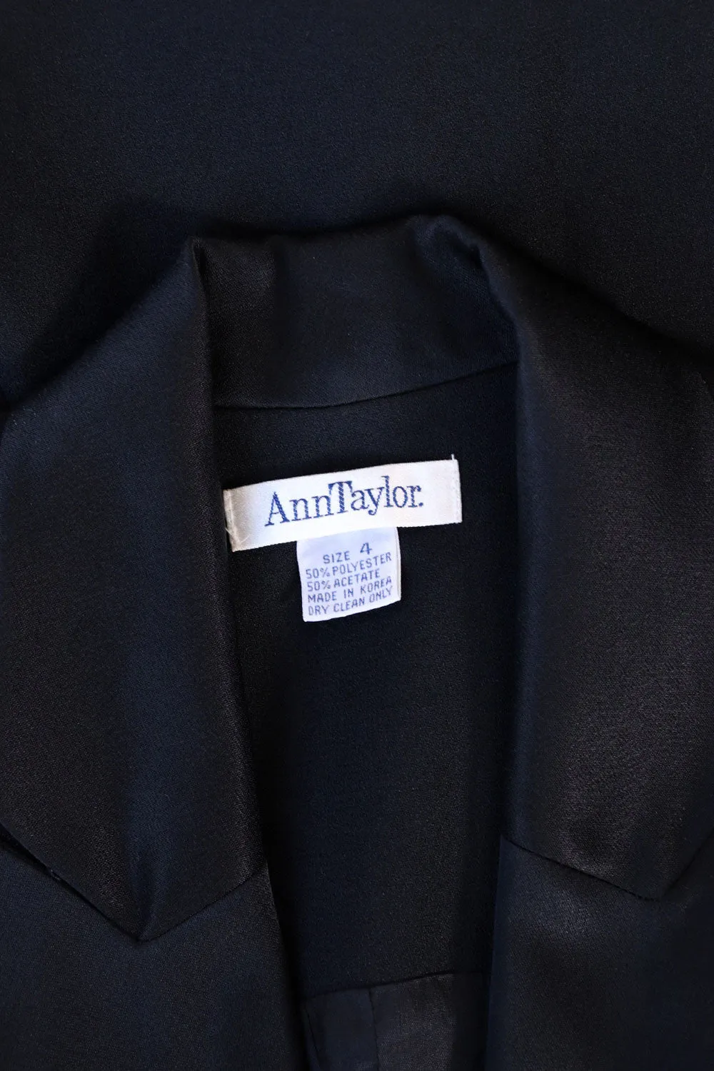 1990s Ann Taylor Tuxedo Romper XS/S