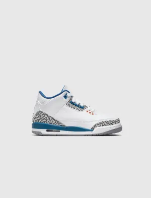 AIR JORDAN 3 RETRO "WIZARDS" GS