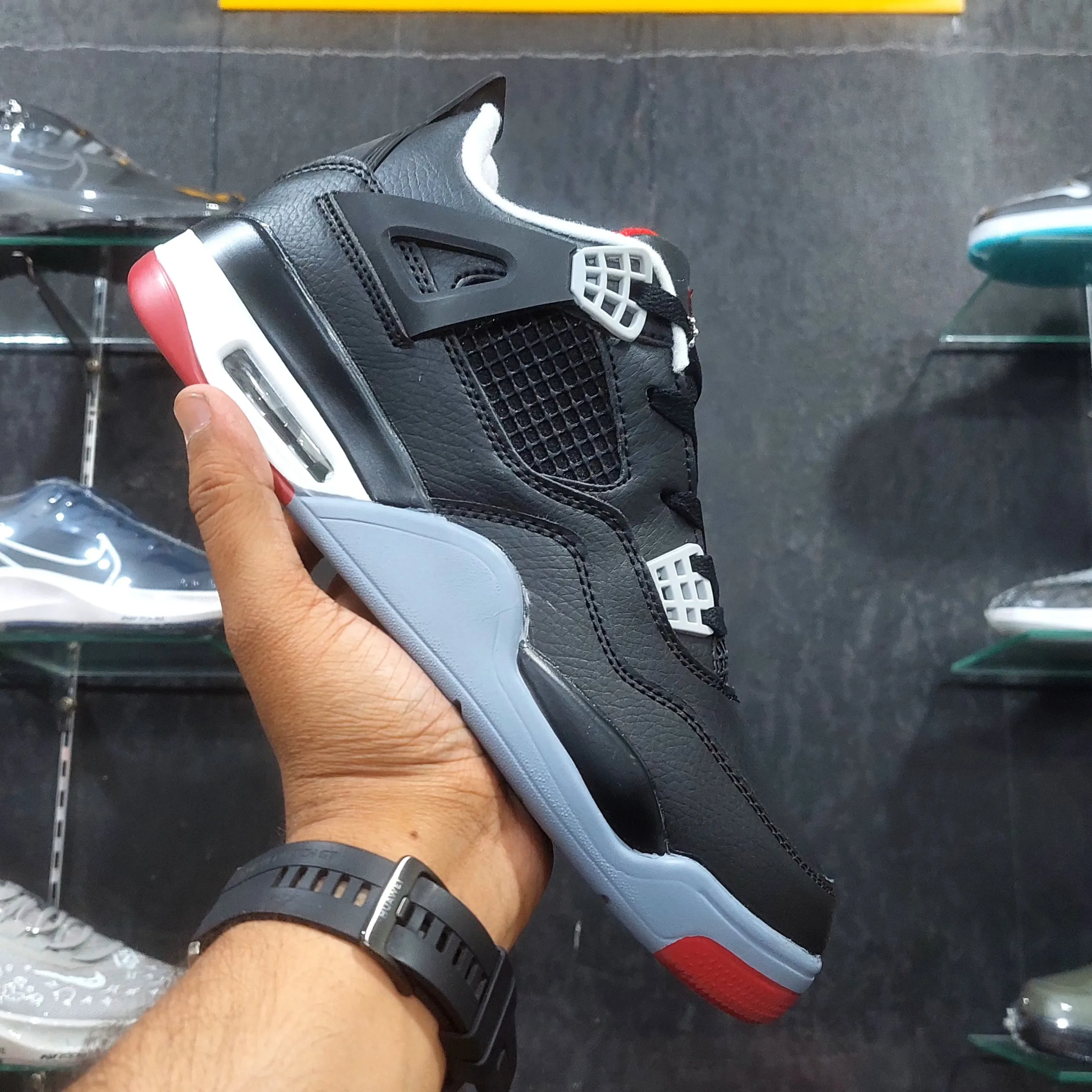 AJ 4 Retro Bred Reimagined B/W
