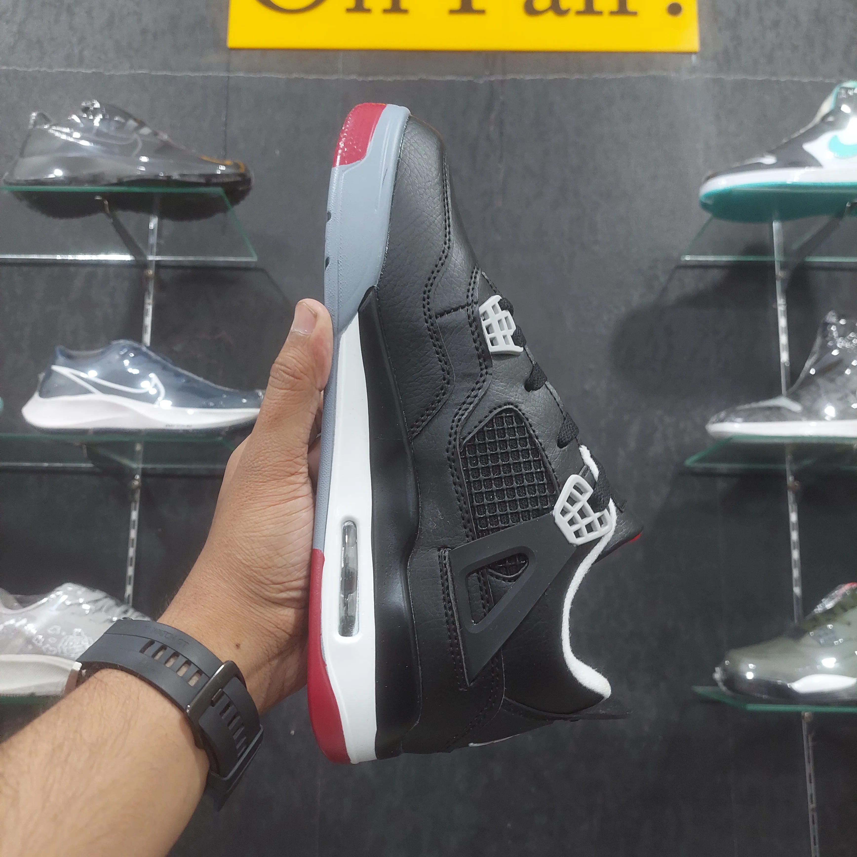 AJ 4 Retro Bred Reimagined B/W