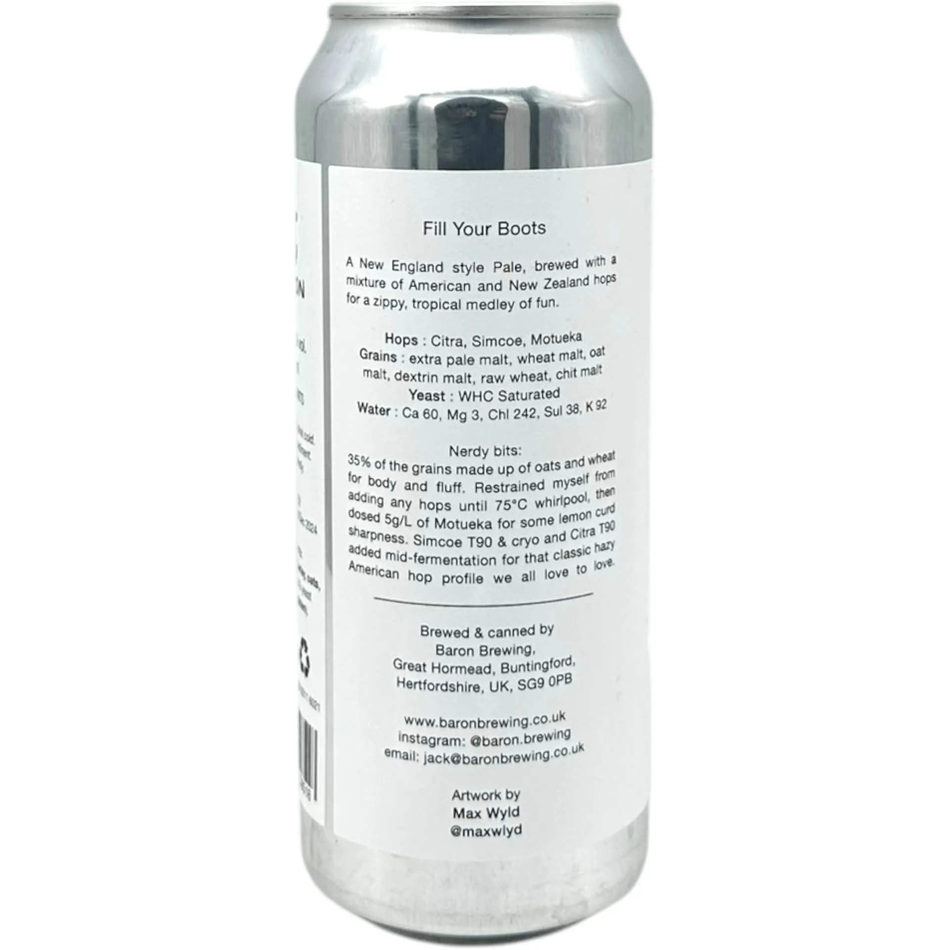 Baron Brewing Fill Your Boots