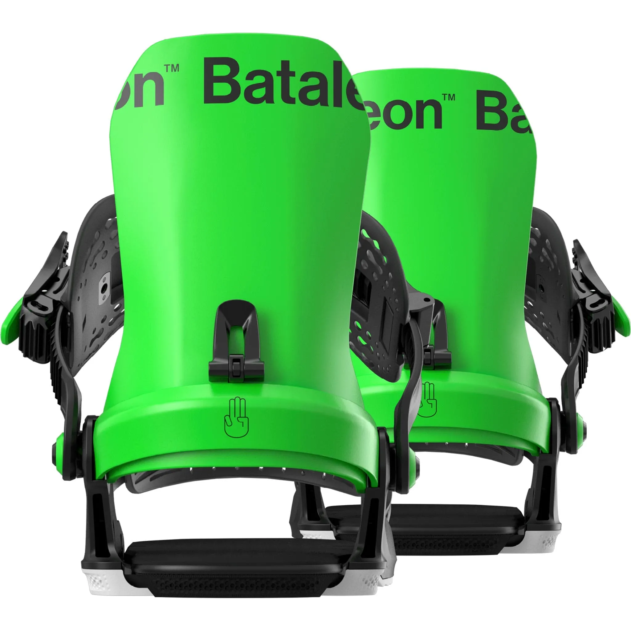 Bataleon Chaos HW Snowboard Binding Neon Green 2025