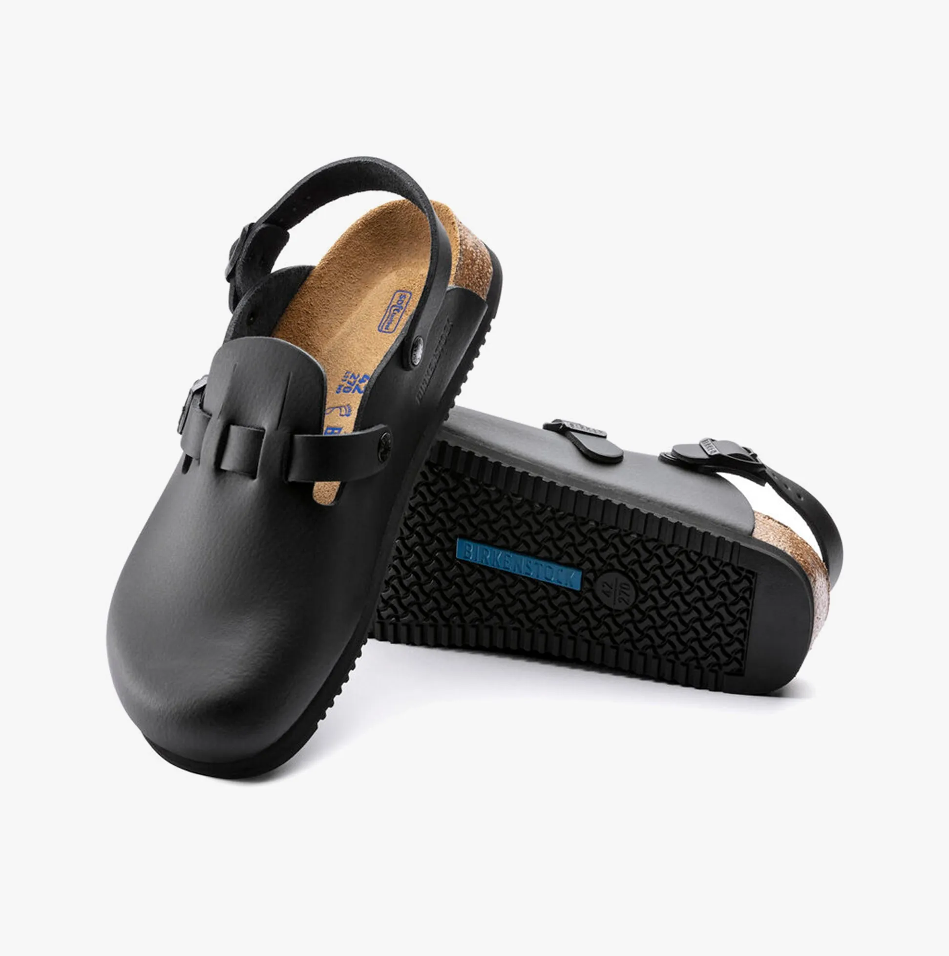 Birkenstock Professional Kay SL LE Mens Clogs Black