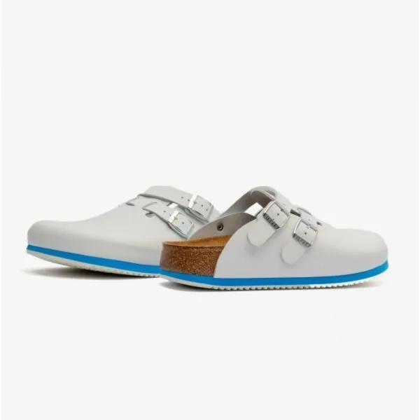 Birkenstock Professional Kay SL WB NL Mens Clogs White
