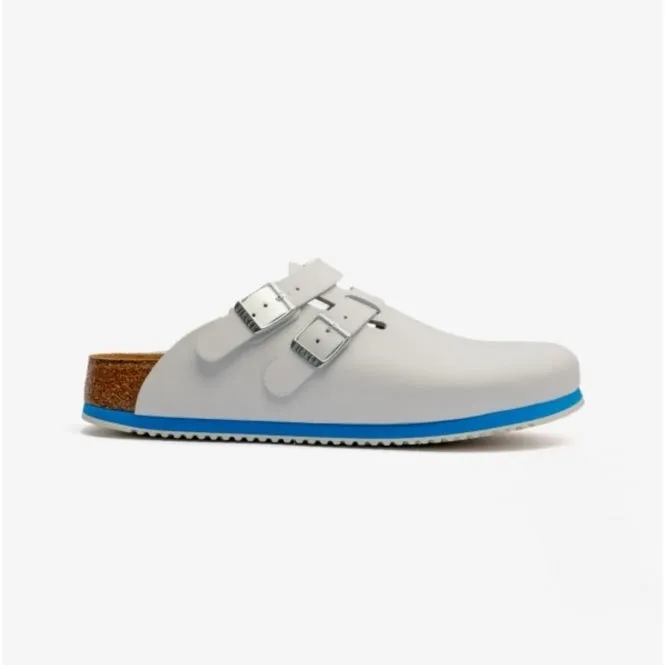 Birkenstock Professional Kay SL WB NL Mens Clogs White