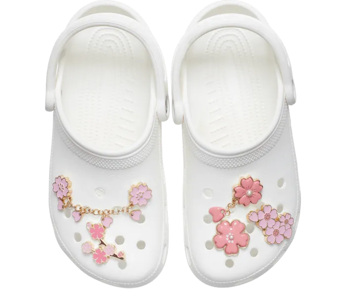 Blooming Cherry Blossom 5 Pk Jibbitz Charms