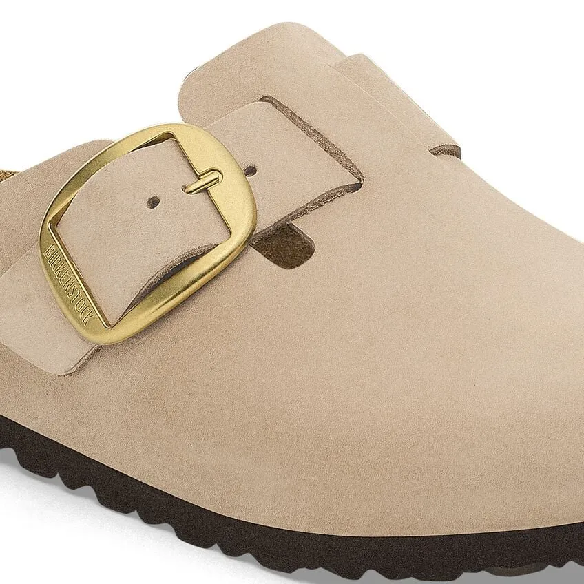 Boston Big Buckle - Sandcastle Nubuck||Boston à grosse bougle - Nubuck sable