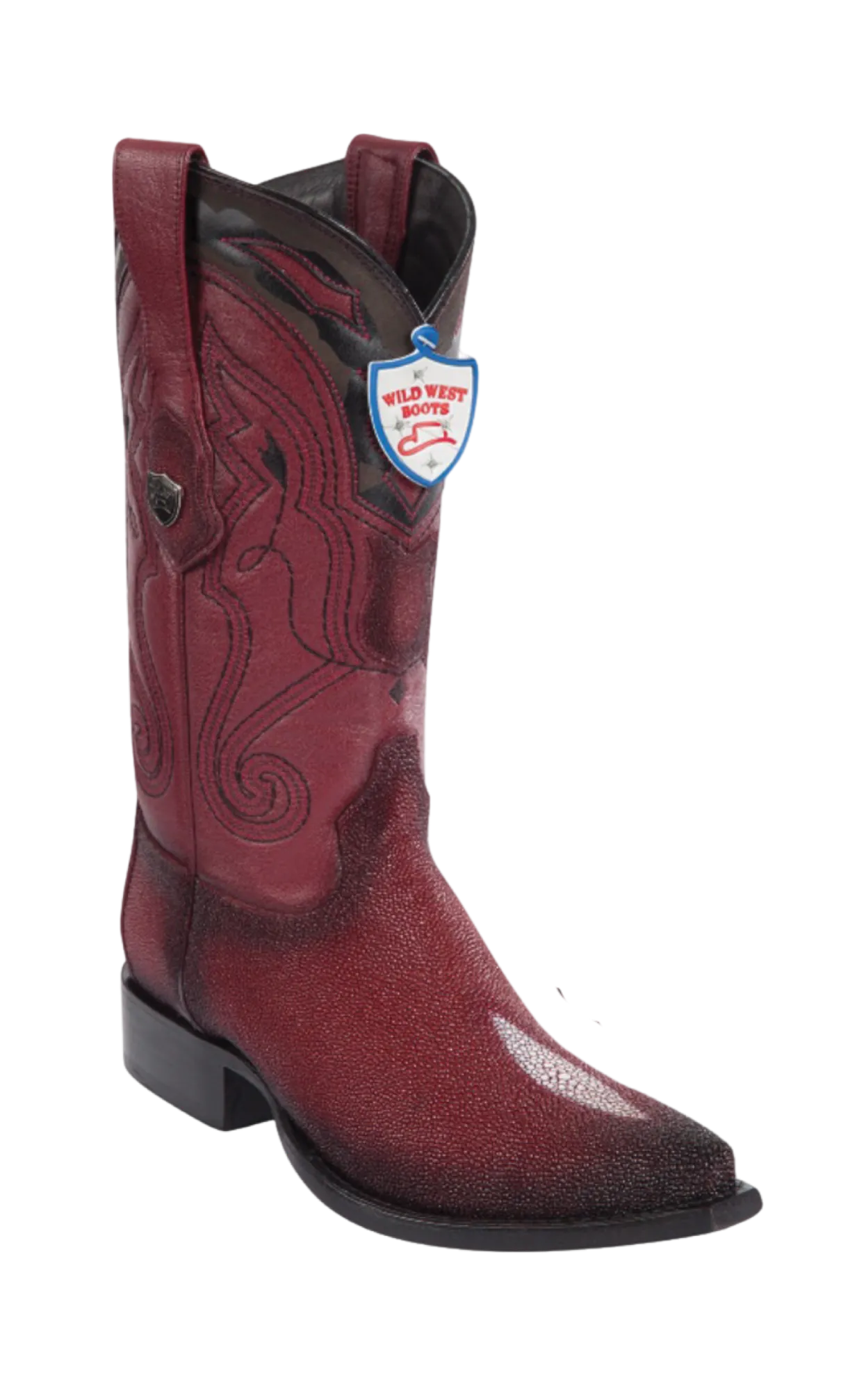 Bota de Mantarraya Original Horma Punta Recortada Wild West