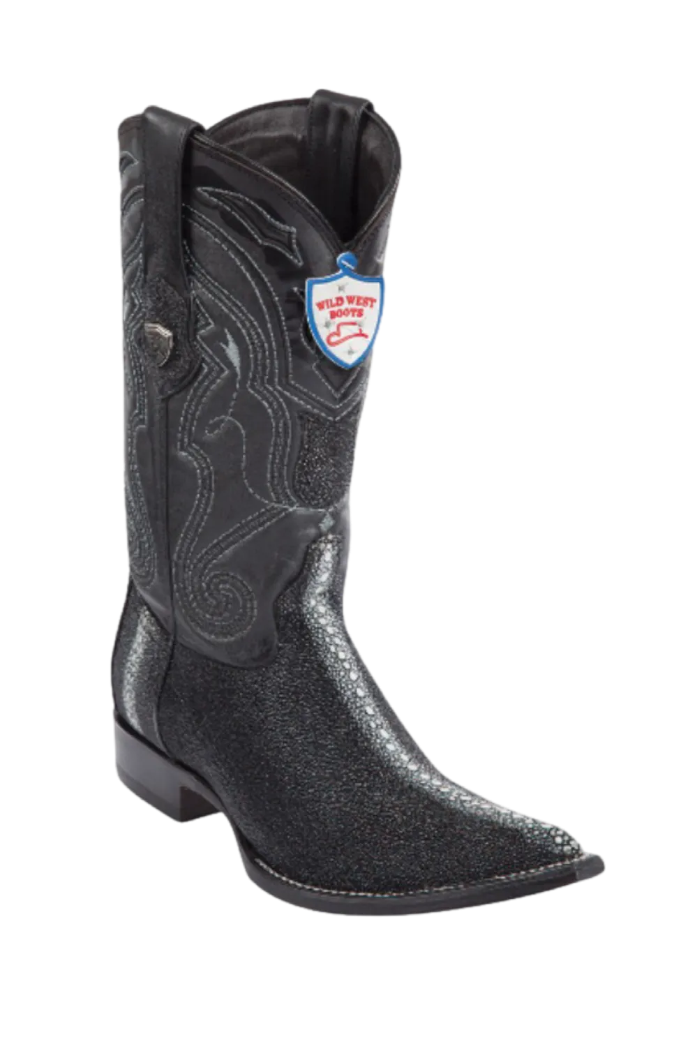 Bota de Mantarraya Original Horma Punta Recortada Wild West