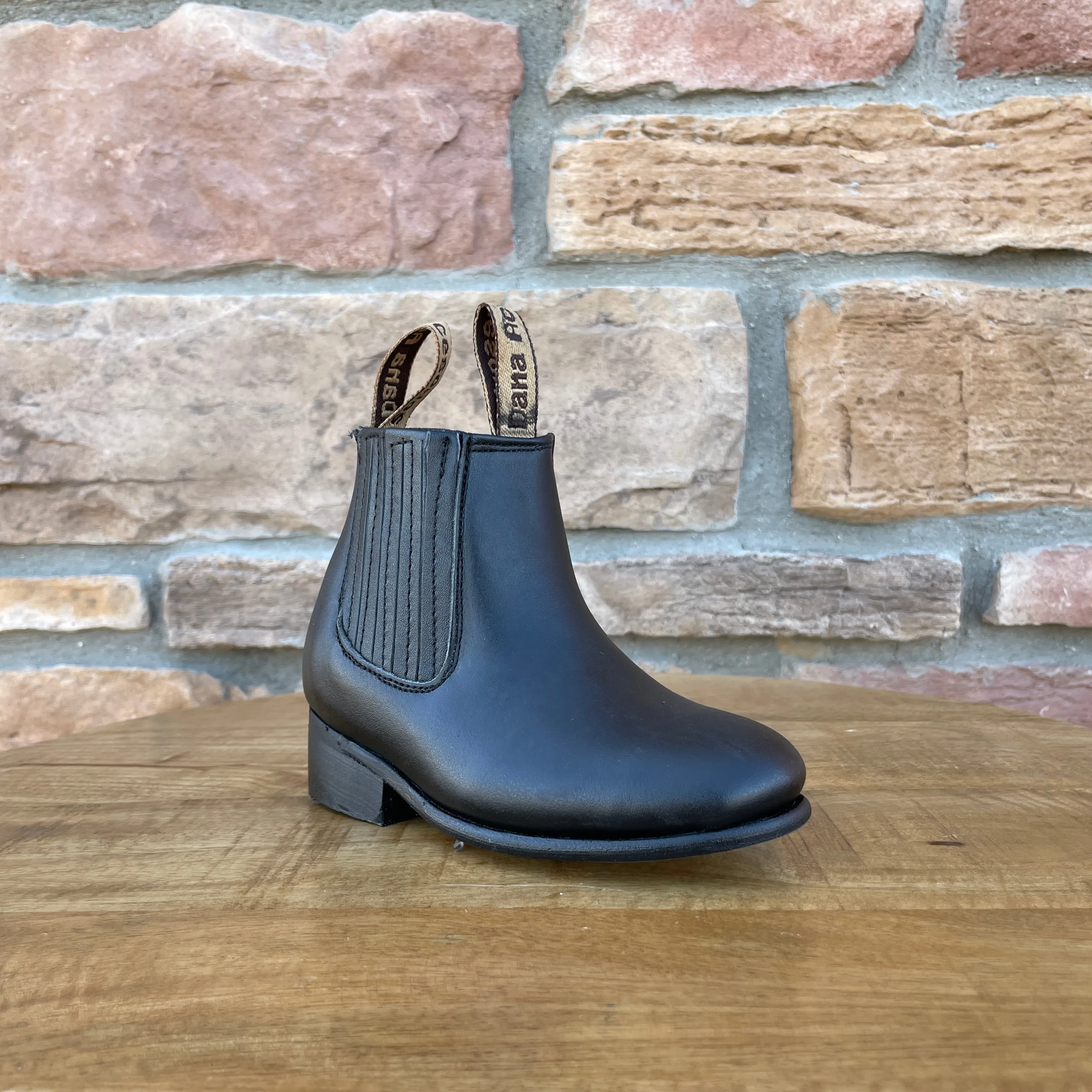 Boy’s Black Botin
