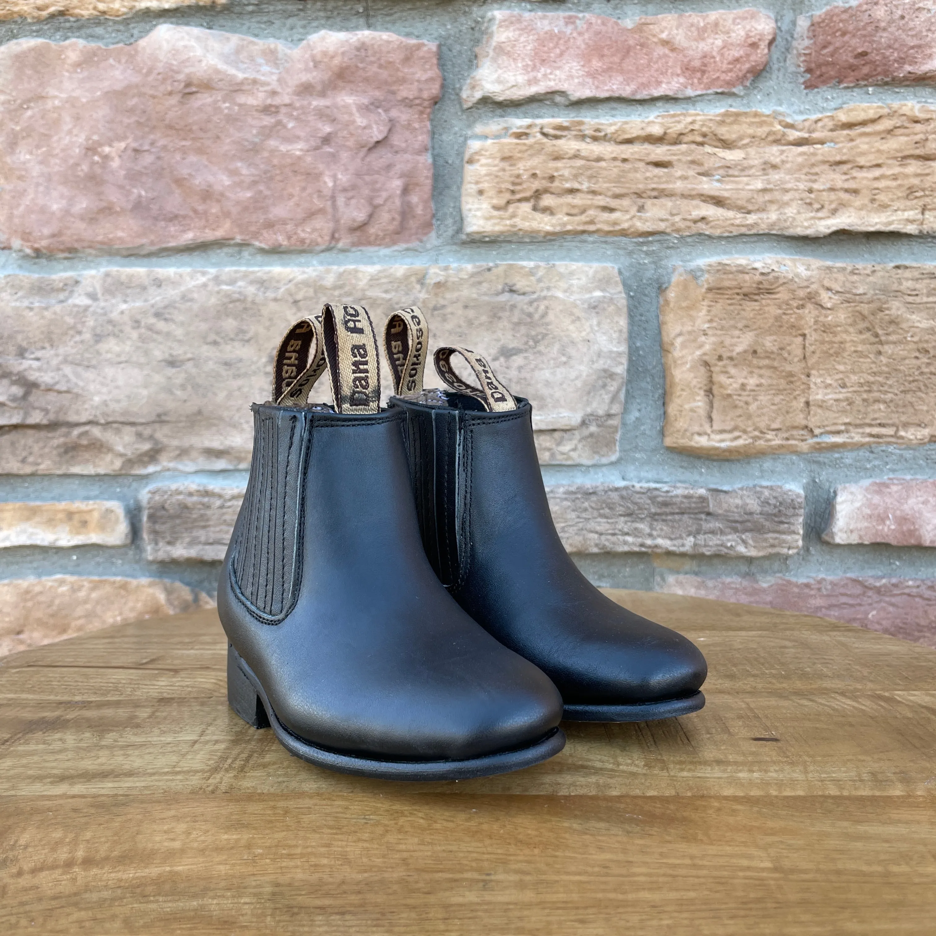 Boy’s Black Botin