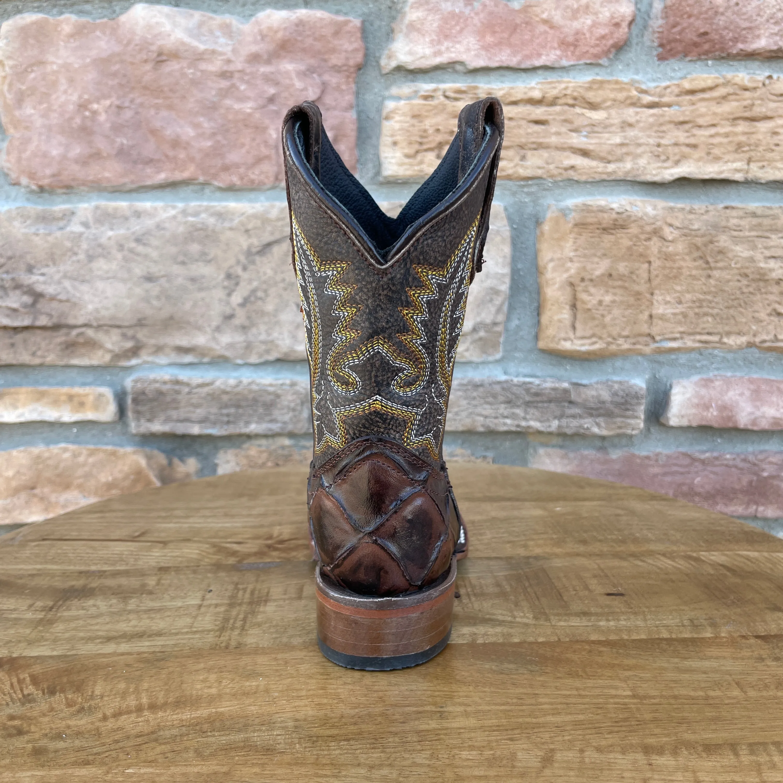 Boy’s Brown Fish Print Boots