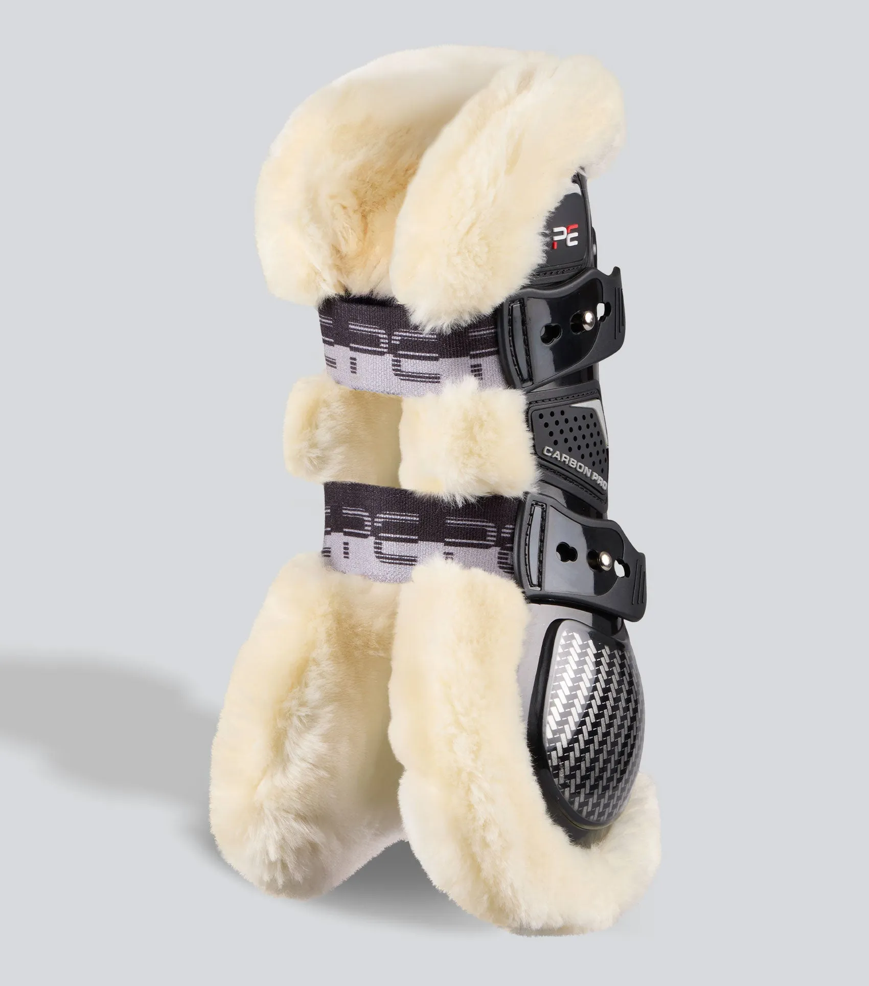 Carbon Pro Techno Wool Tendon Boots Black