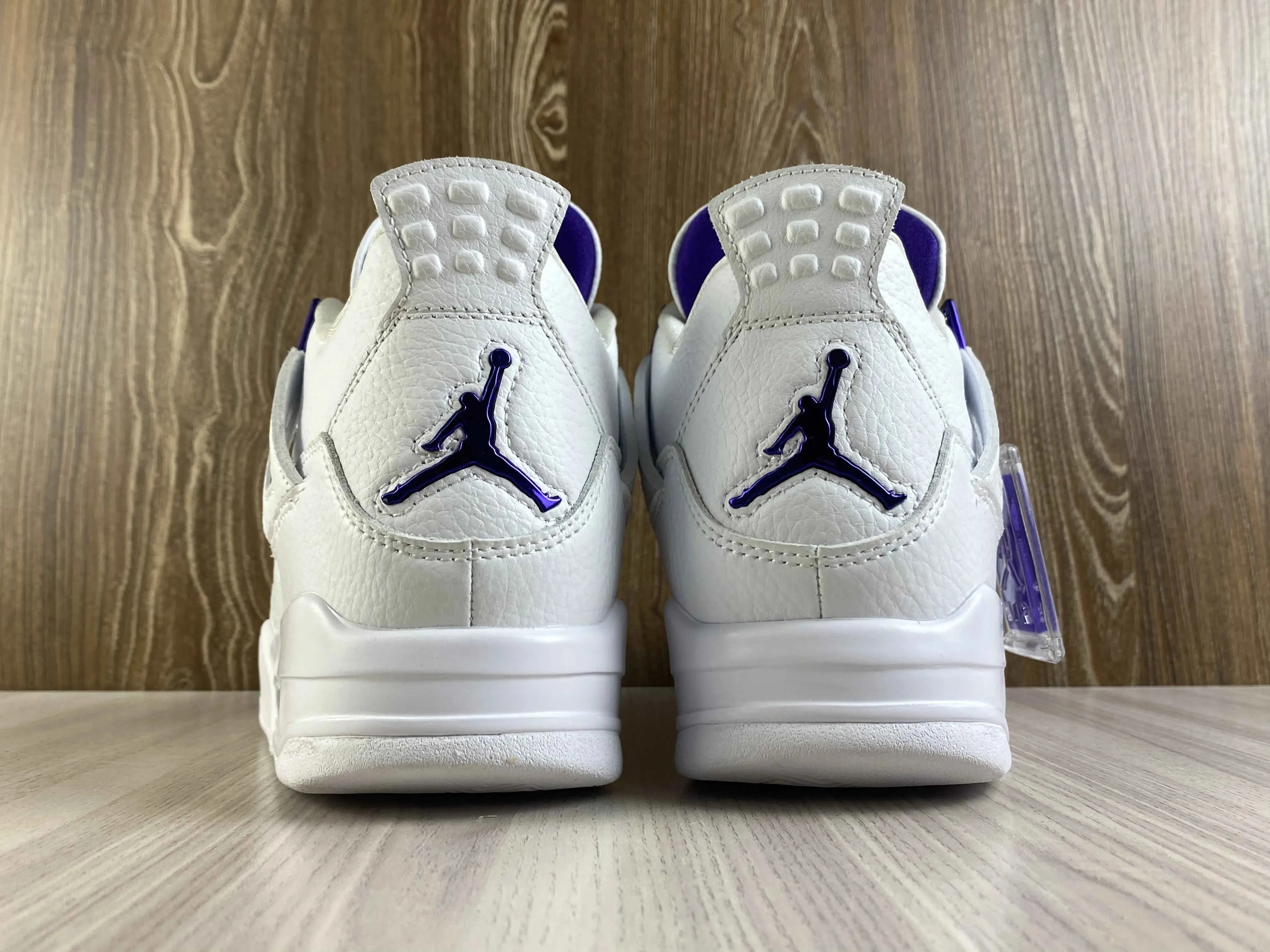 Classic Retro 4 Sneakers - Metallic Purple