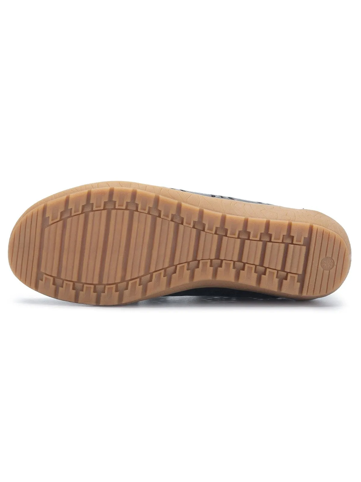 Cowhide Hollow Casual Flat Shoes