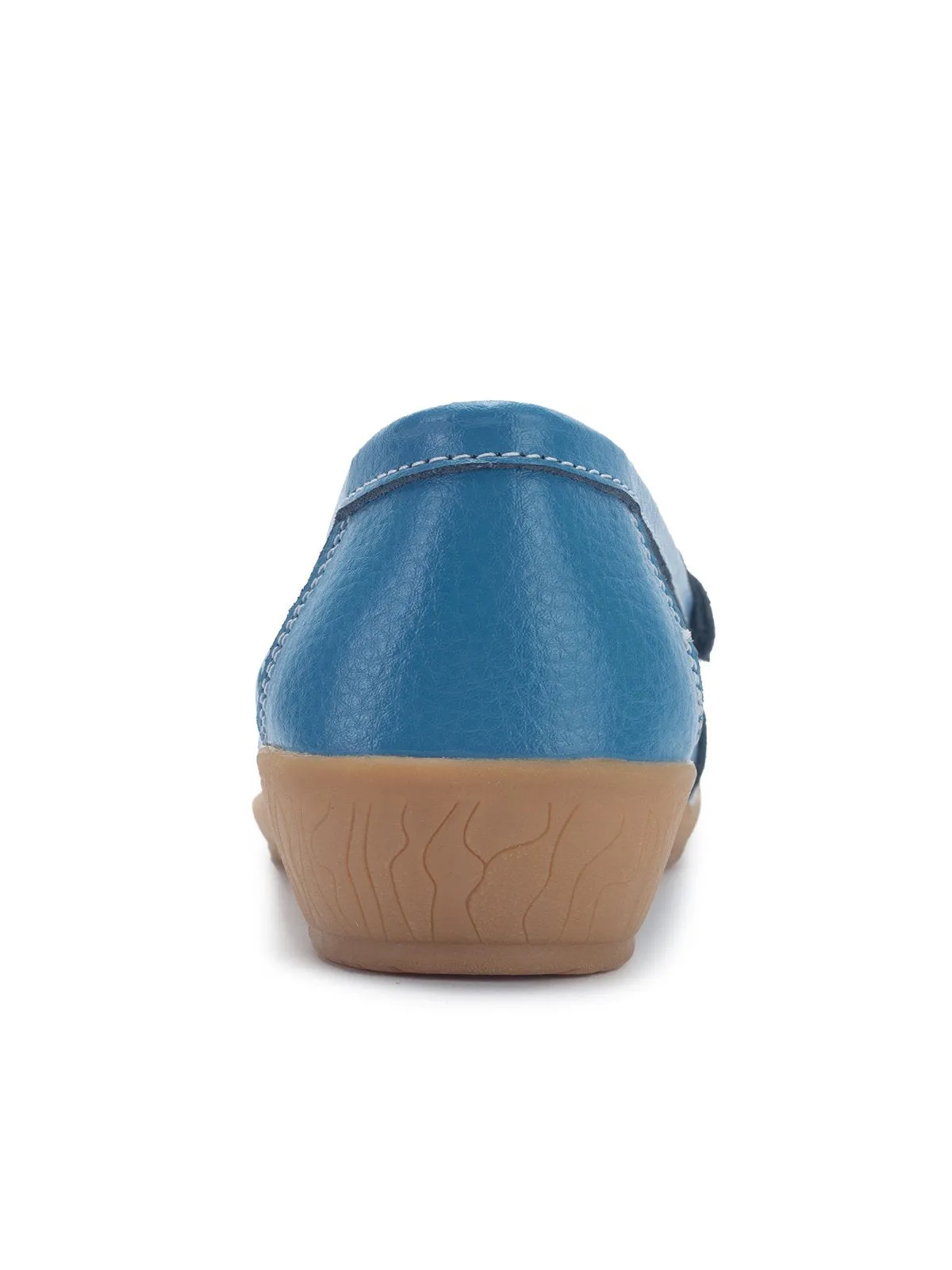 Cowhide Hollow Casual Flat Shoes