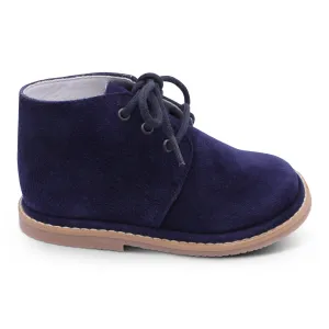 'Cristiano' Boys Navy Suede Desert Boots