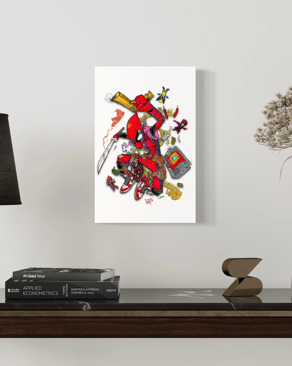 Deadpool 2.0 with Best Friends Print