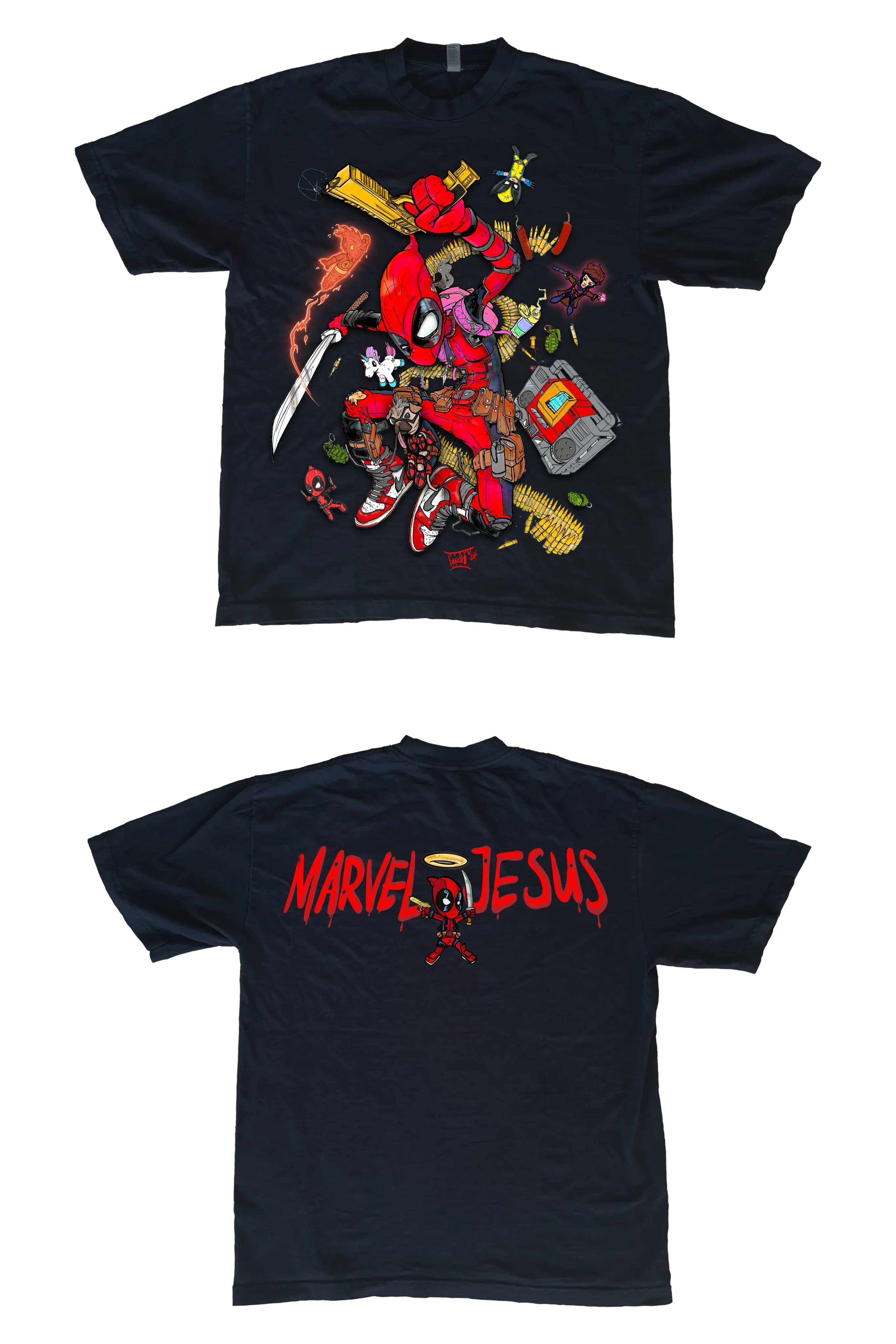 Deadpool 2.0 With Best Friends T-shirt