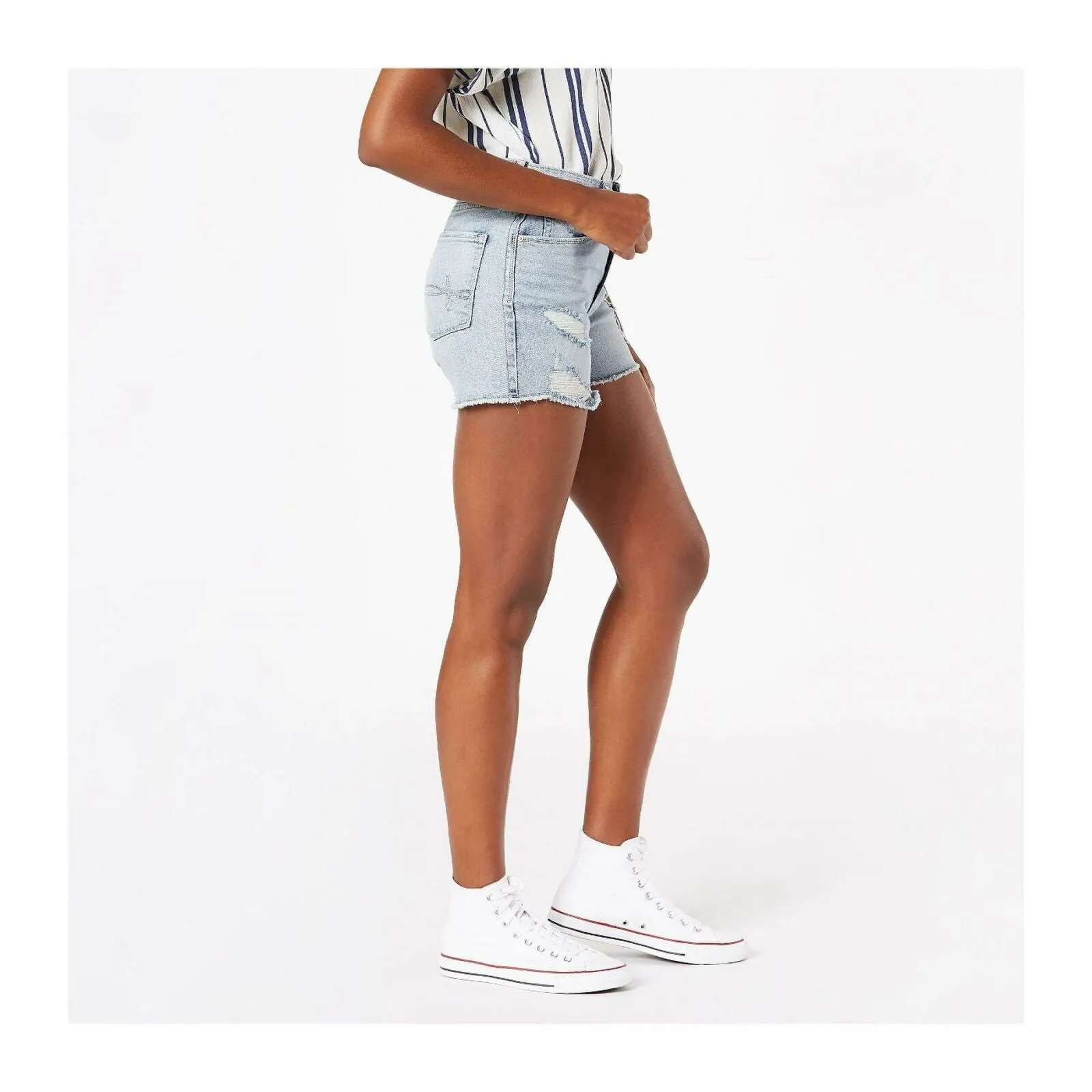 DENIZEN From Levi's Women's High Rise Jean Shorts