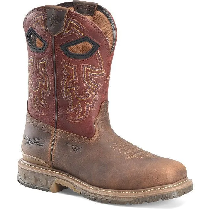 Double H Men's Brock 11" Composite Western Roper Work Boot -Brown- PH5009