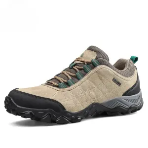 Durable, comfortable men's low-cut hiking boots