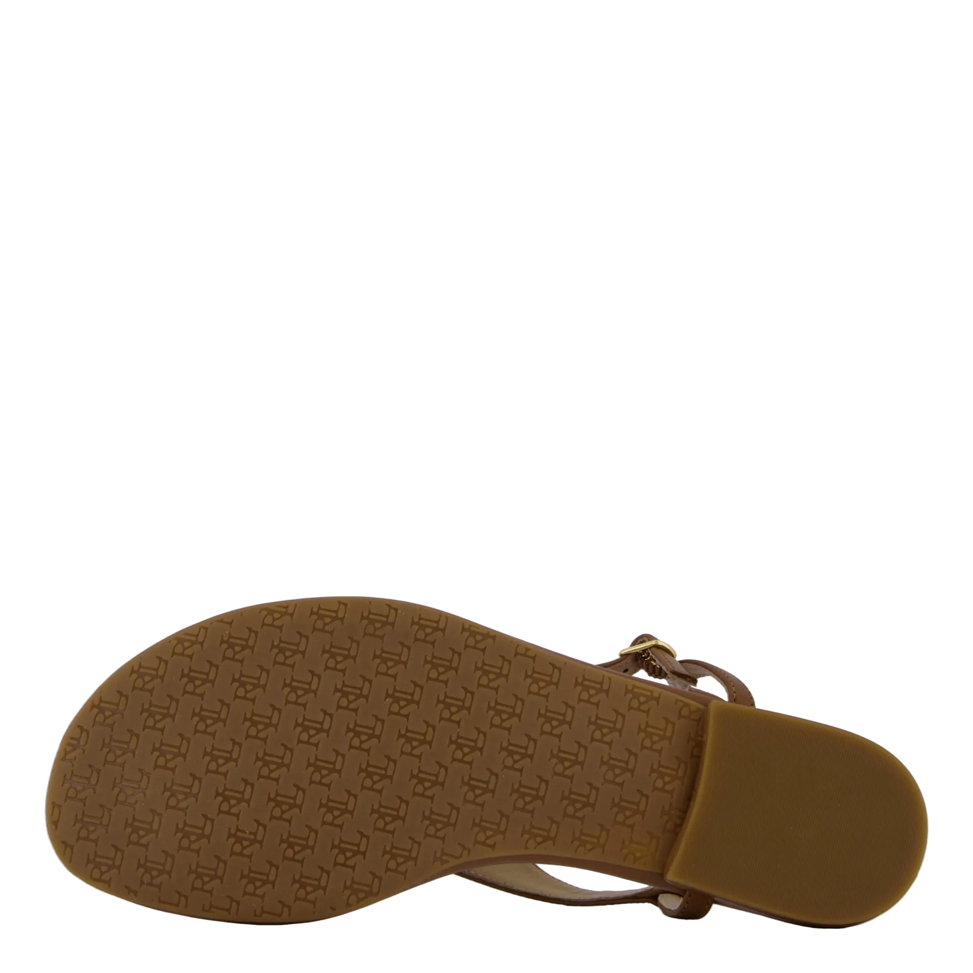 Ellington Burnished Leather Sandal Deep Saddle Tan