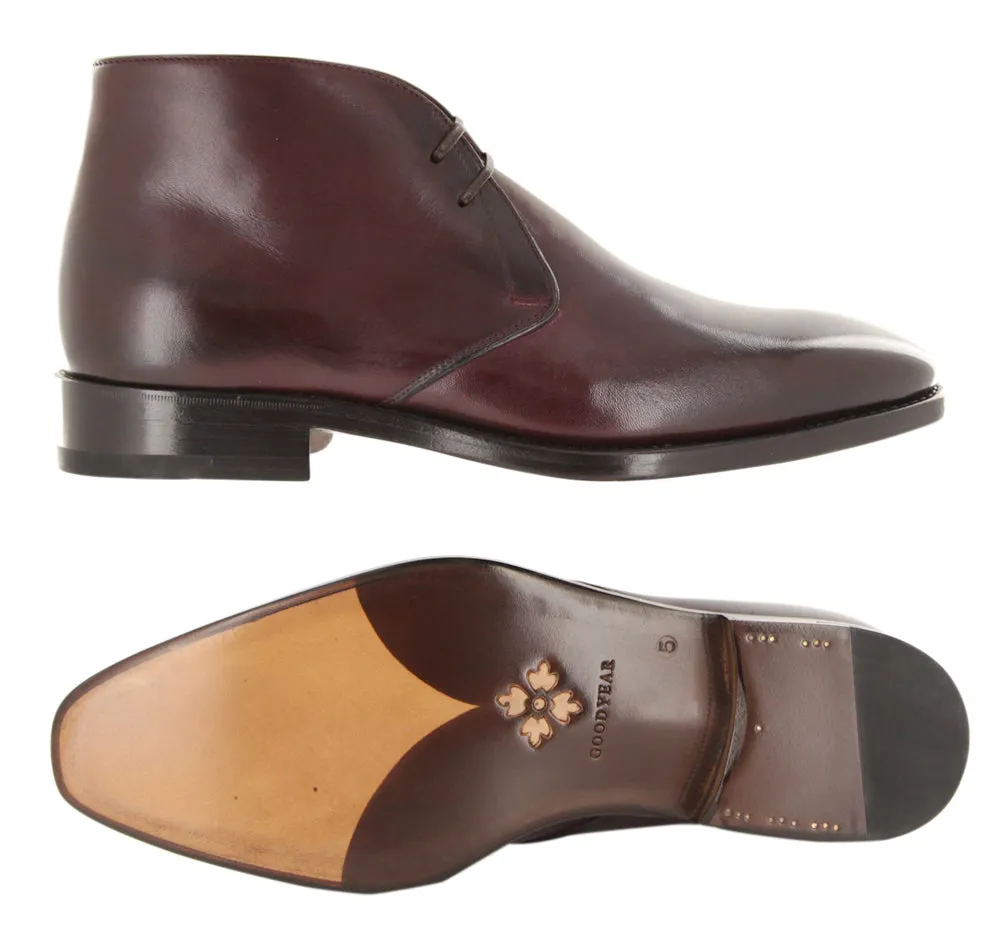 Fiori Di Lusso Burgundy Red Boots