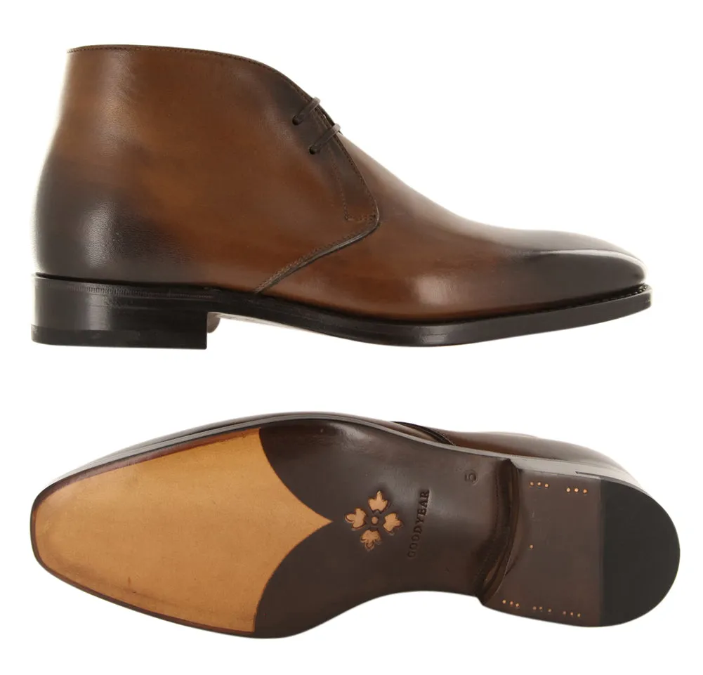 Fiori Di Lusso Caramel Brown Boots