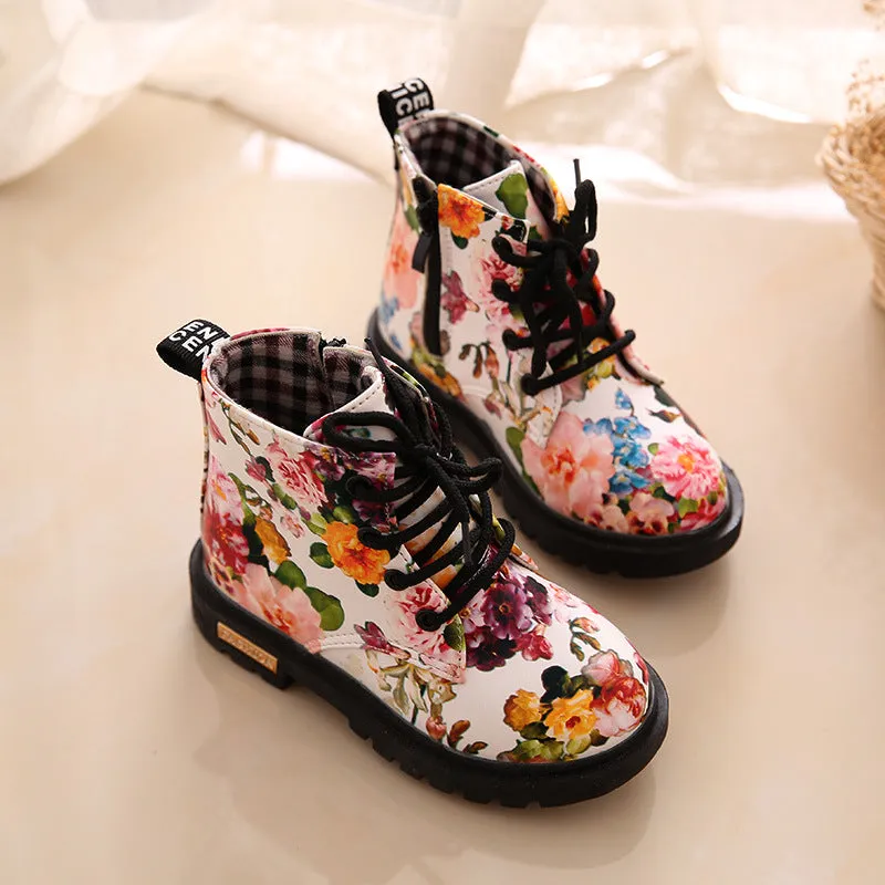 FLOWER BOOTS FOR GIRLS
