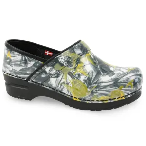 Flyway Women's Clog in Yellow Grey