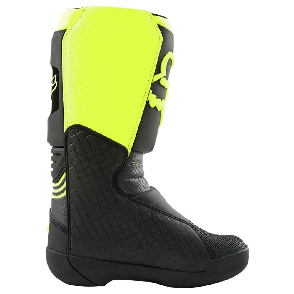 Fox Comp Black/Yellow Boots