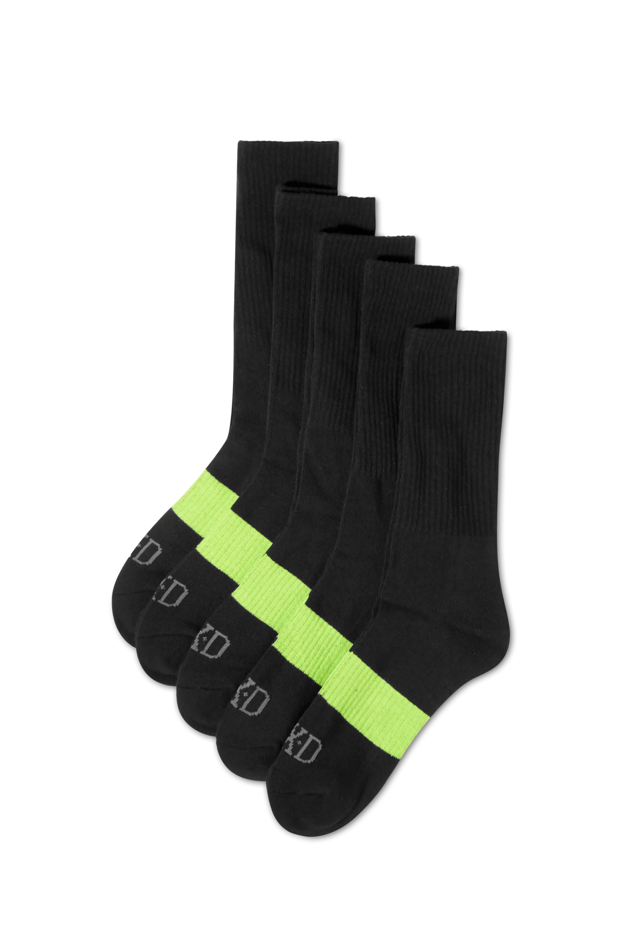 FXD SK-6 Crew Sock 5 Pack
