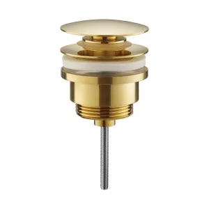 Gold Slotted and Unslotted Basin Waste
