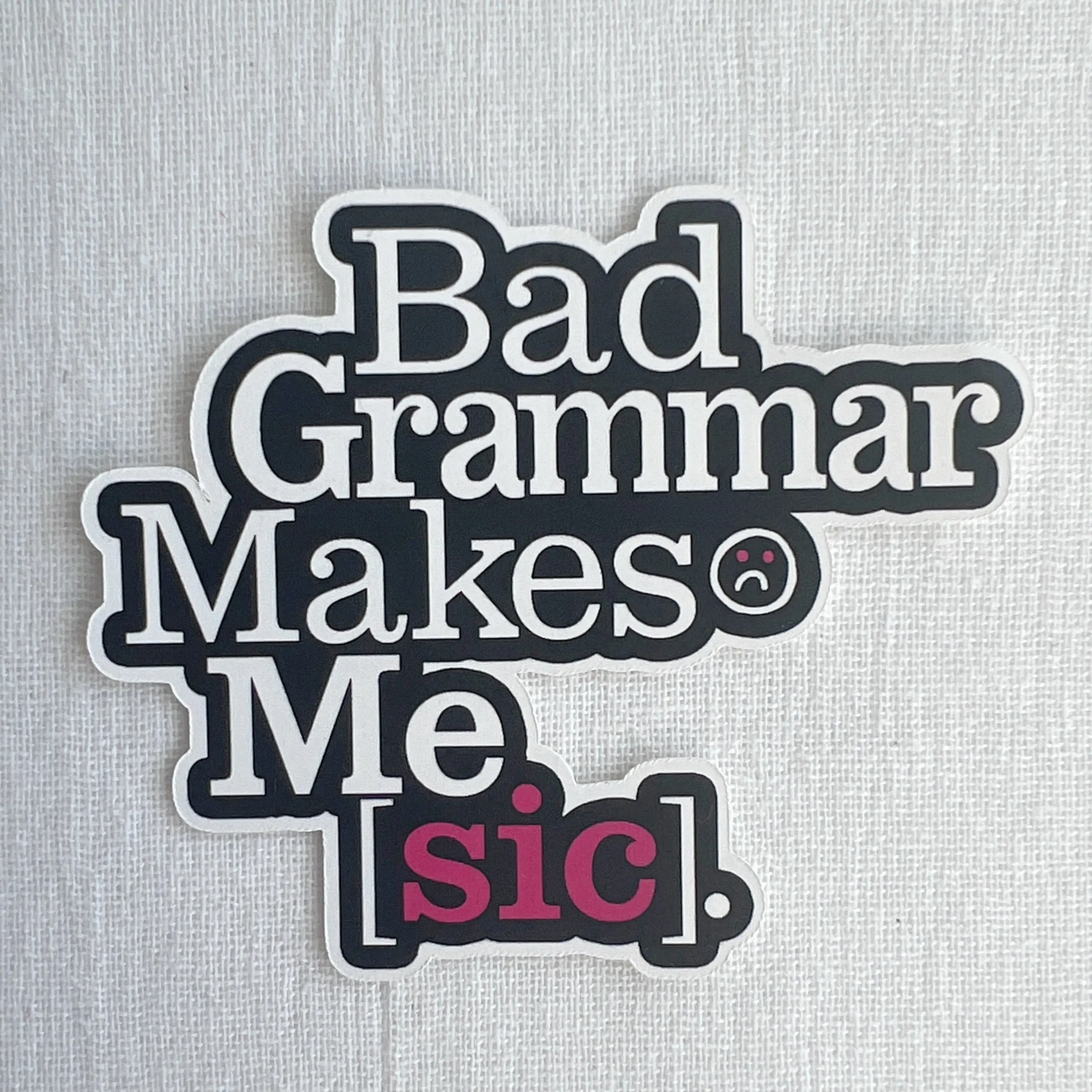 Grammar Stickers - Literally
