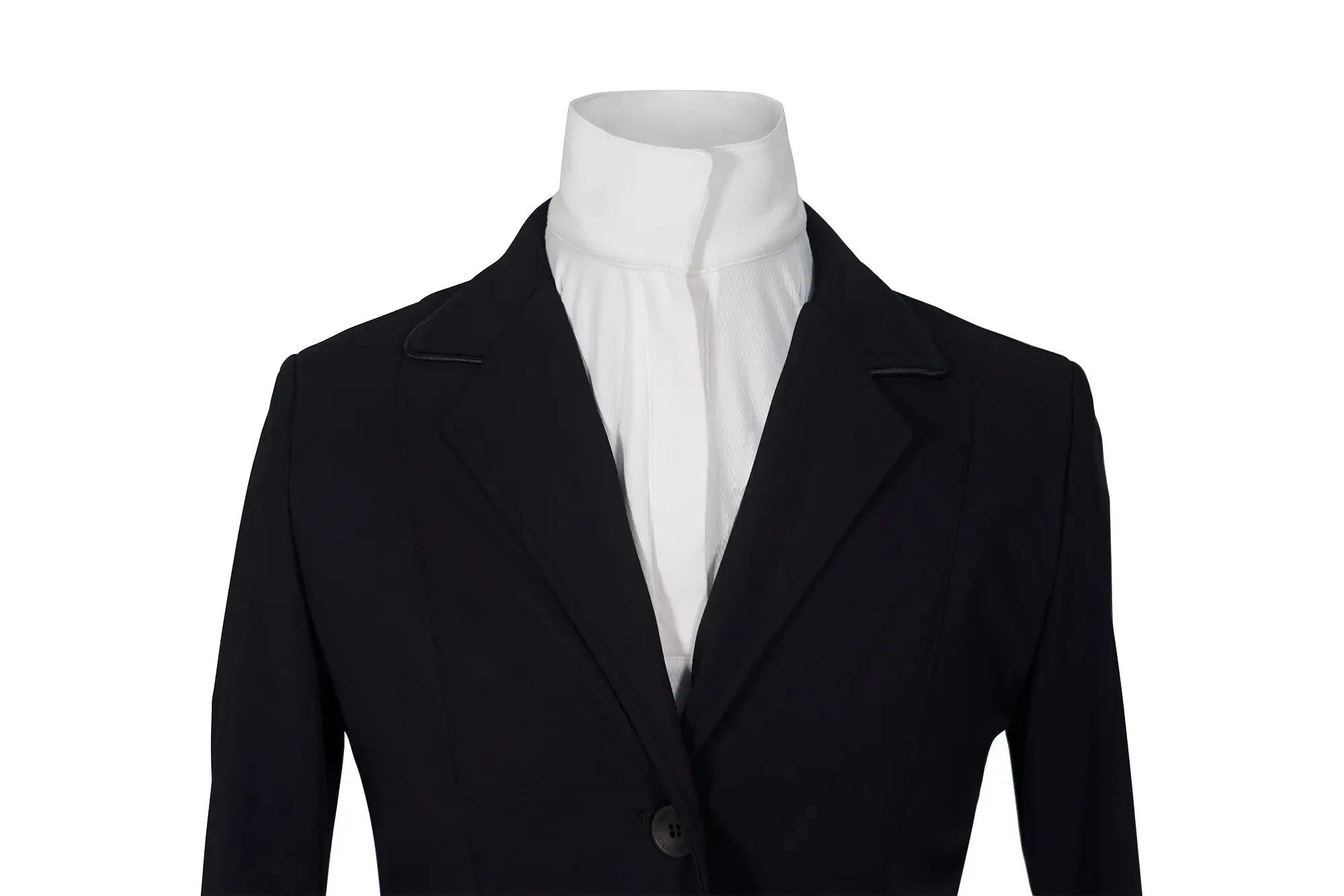 Grand Prix Saltare Dolce 3 Button Riding Show Jacket, Black