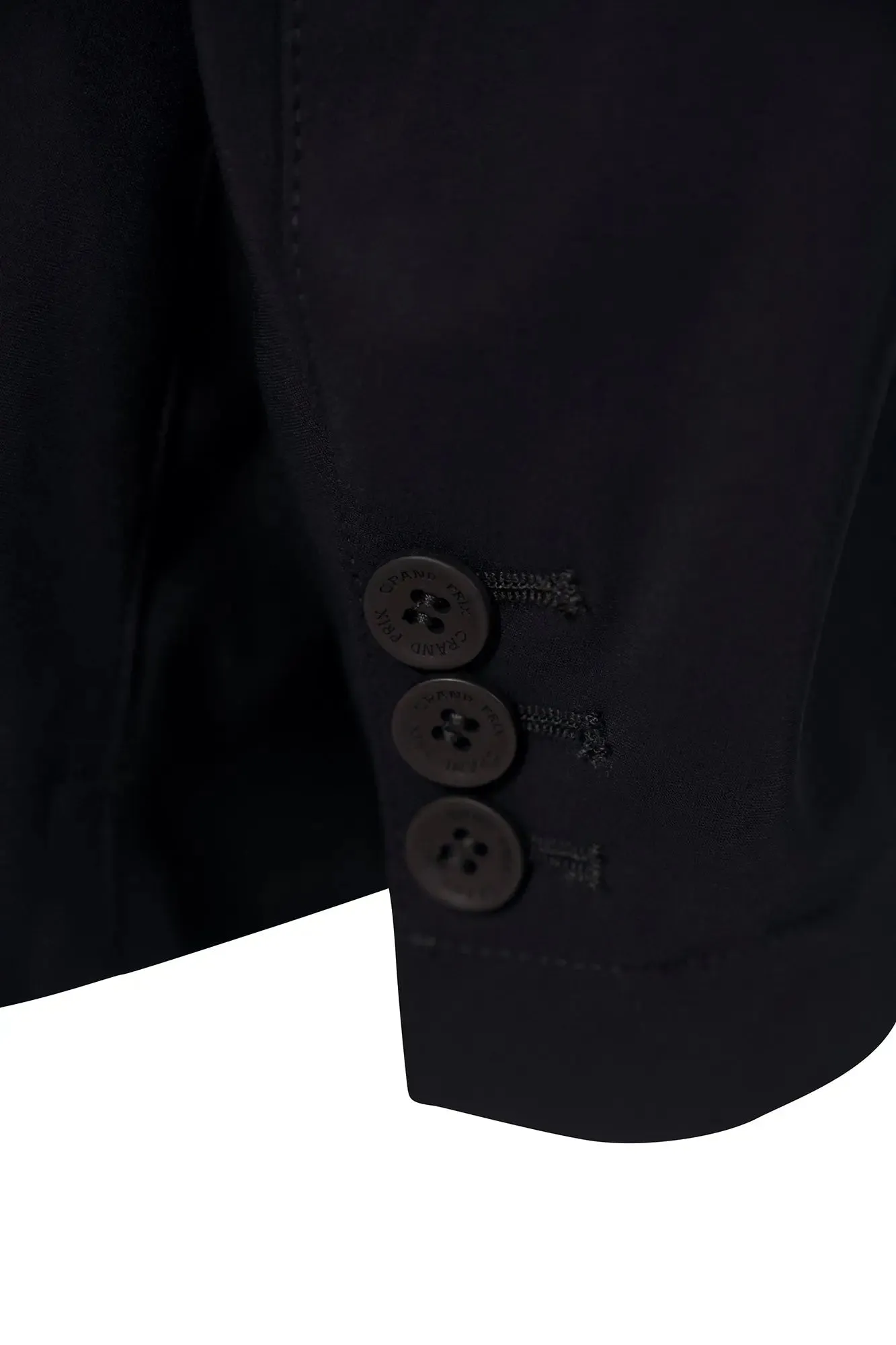 Grand Prix Saltare Dolce 3 Button Riding Show Jacket, Black