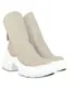 Hayden Leather Boots - Grey