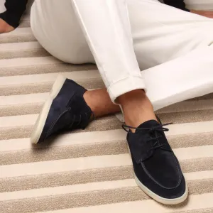Herren-Leder-Loafers mit Schnürung - Luxuriös und Frühlingsfrisch 2025 - Diederik
