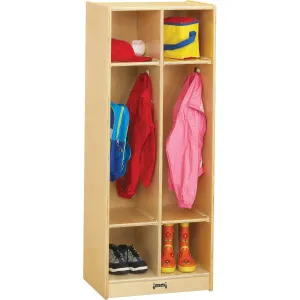 Jonti-Craft 2 Section Coat Locker