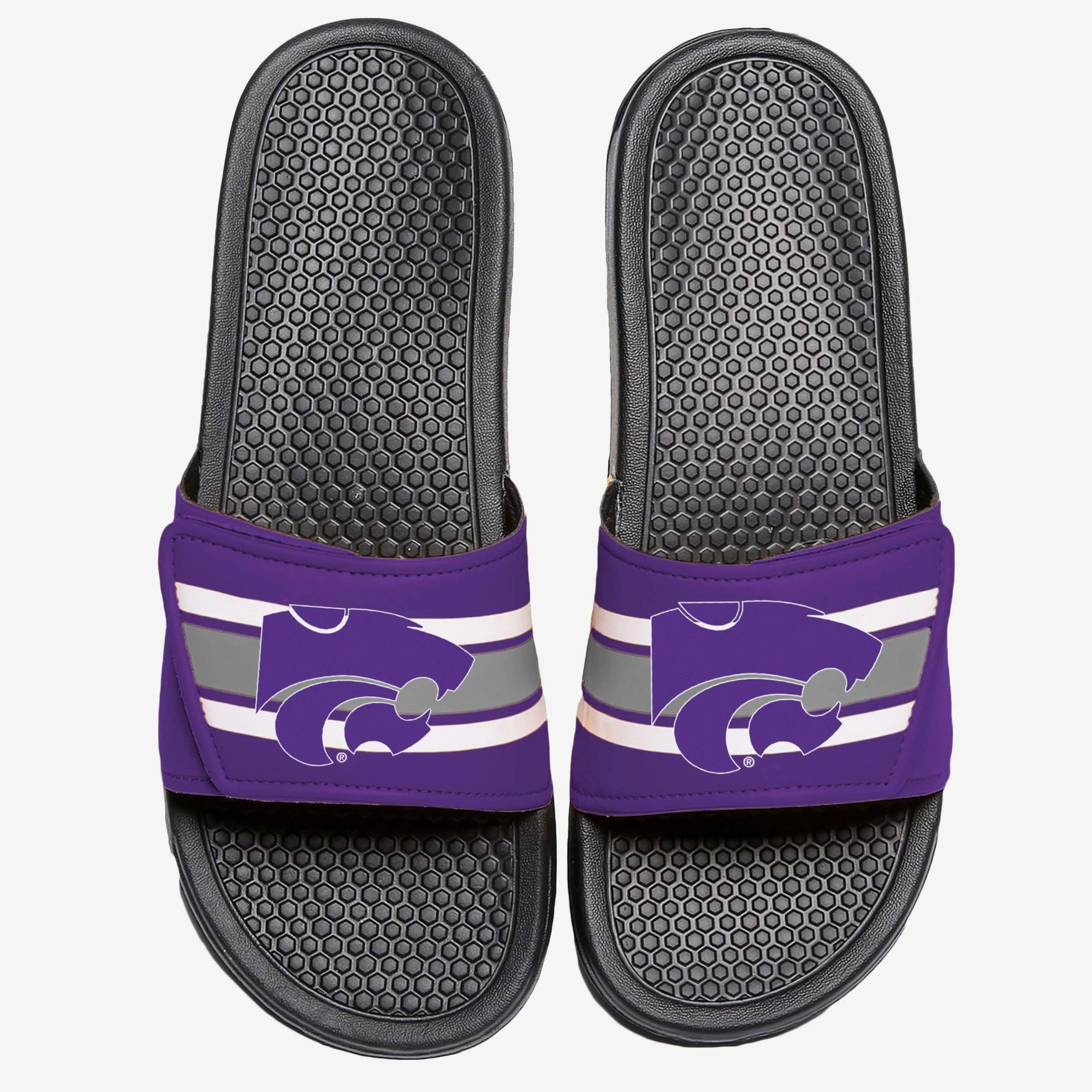 Kansas State Wildcats Stripe Legacy Sport Slide