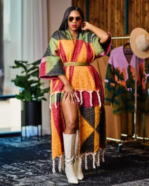 Kenya | Kimono | Multi-Green