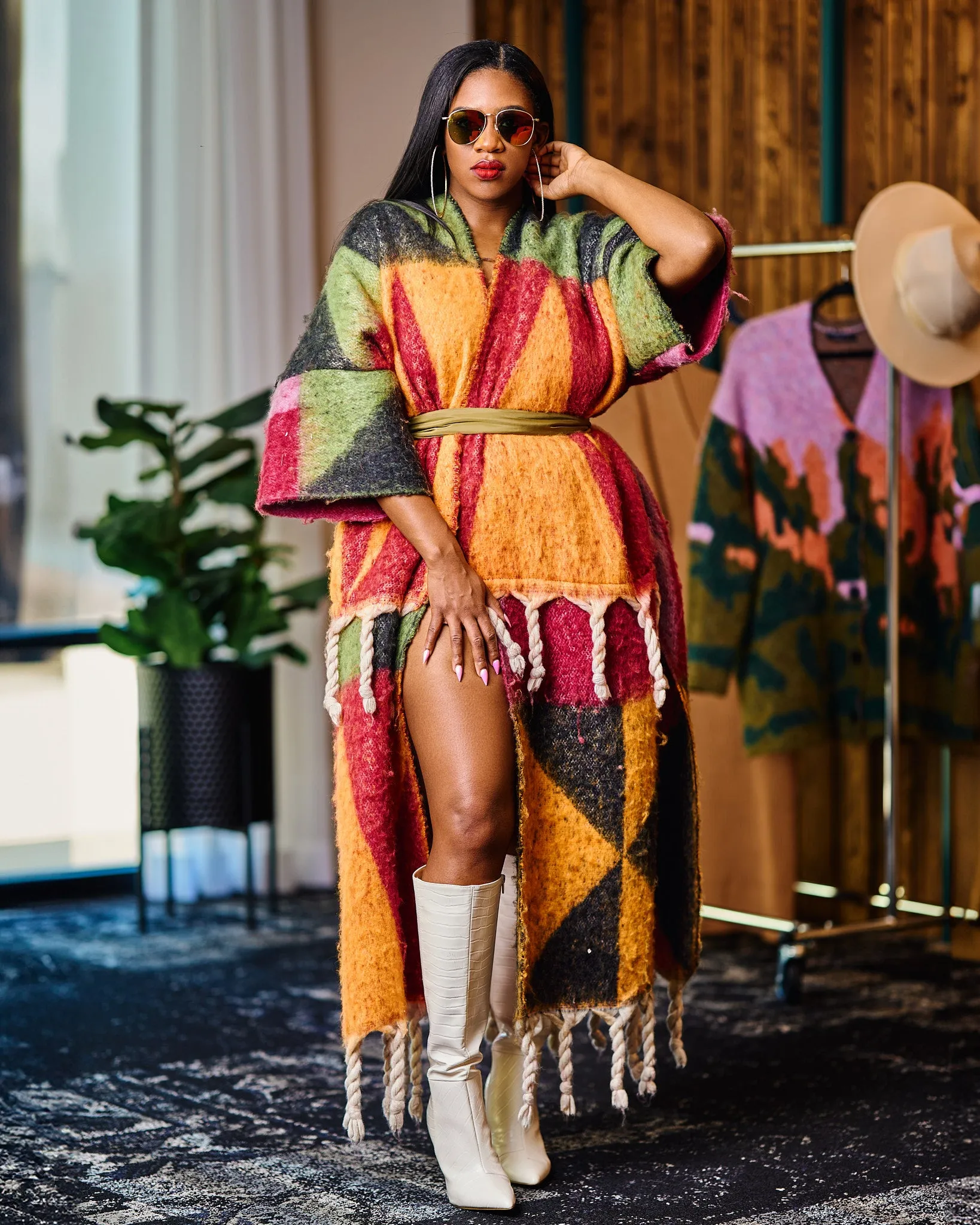 Kenya | Kimono | Multi-Green