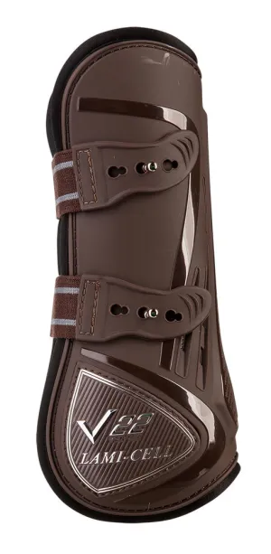 Lami-Cell V22 Tendon Boots with Stud Closure Brown