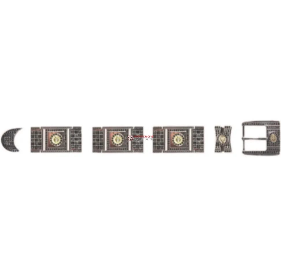 Los Altos Buckle Set With Rhinestones