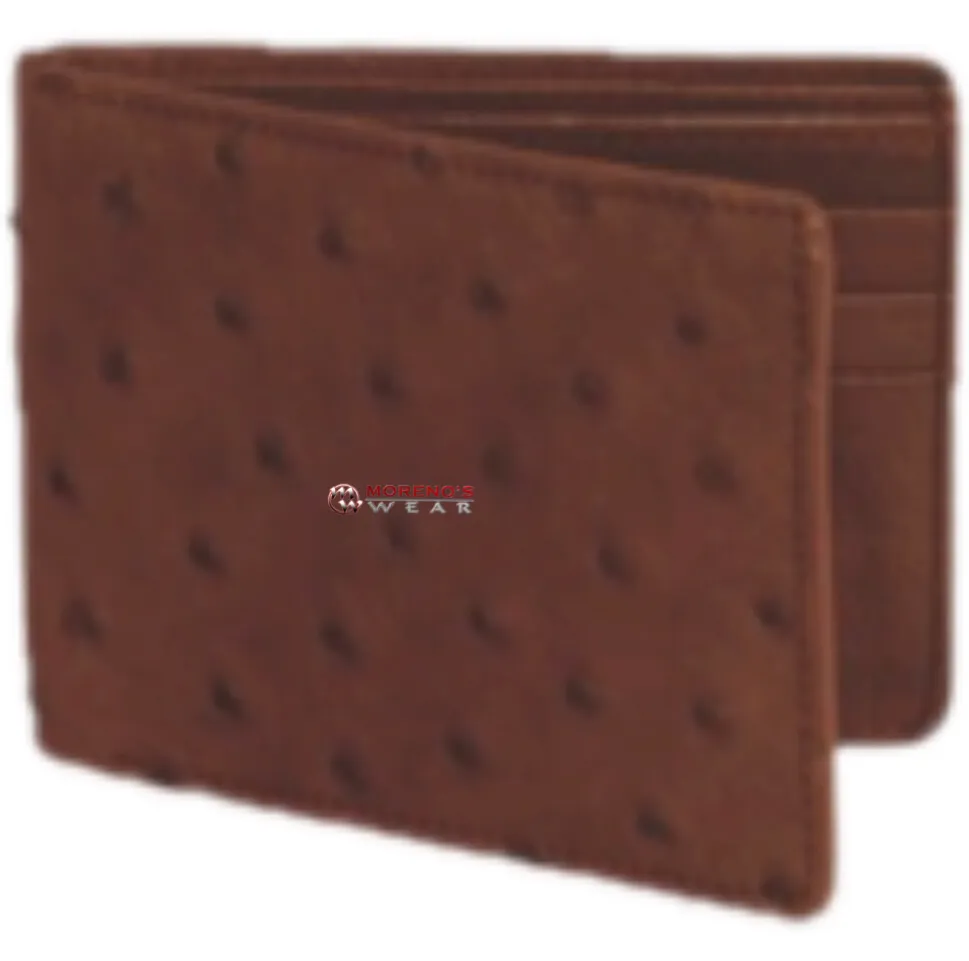 Los Altos Ostrich Exotic Wallet