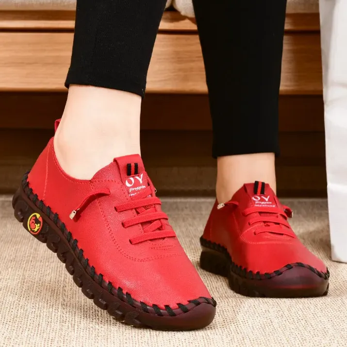 Maya | Anti-slip orthopedic leather shoes