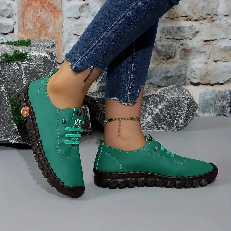 Maya | Anti-slip orthopedic leather shoes