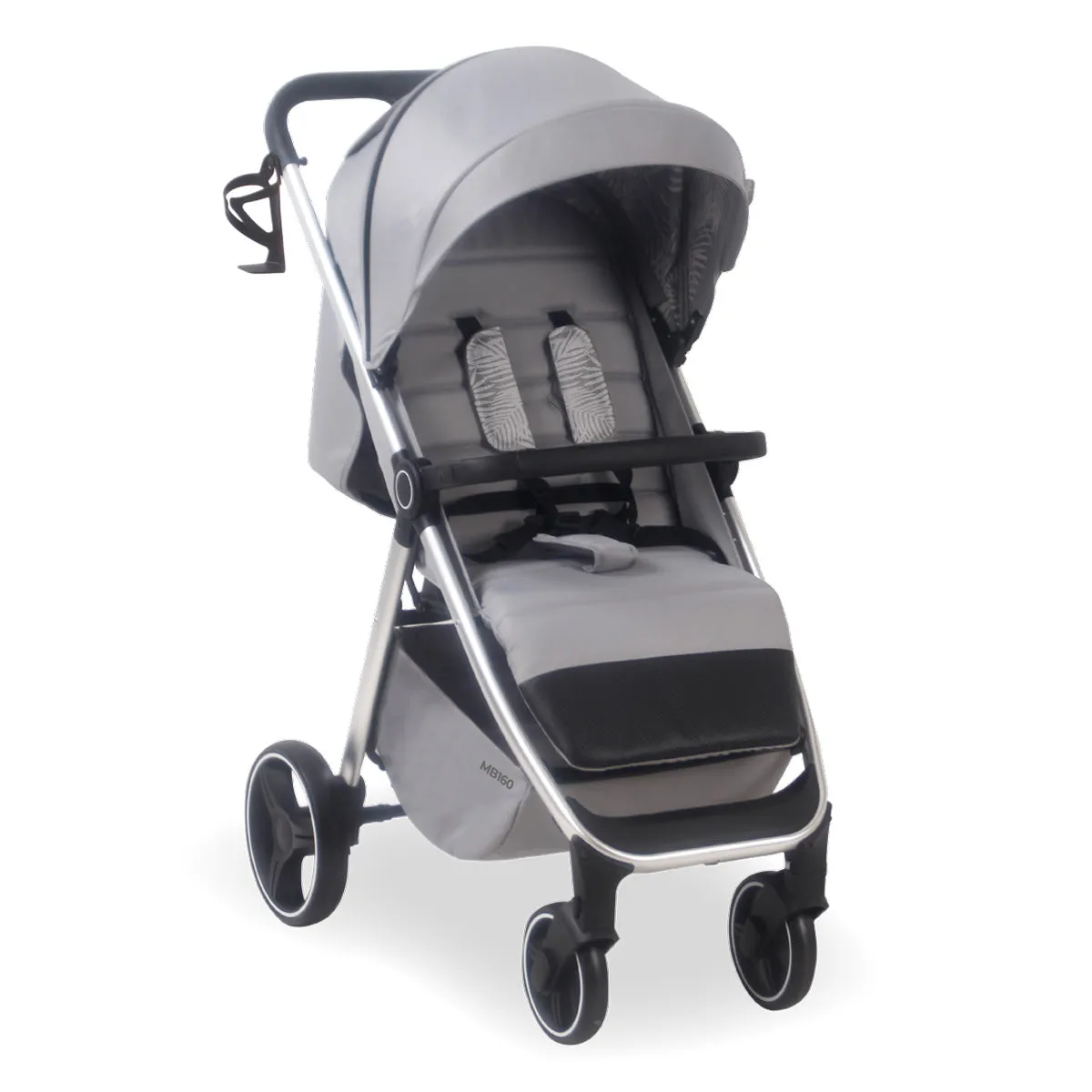 MB160 Plus Pushchair - Grey Tropical