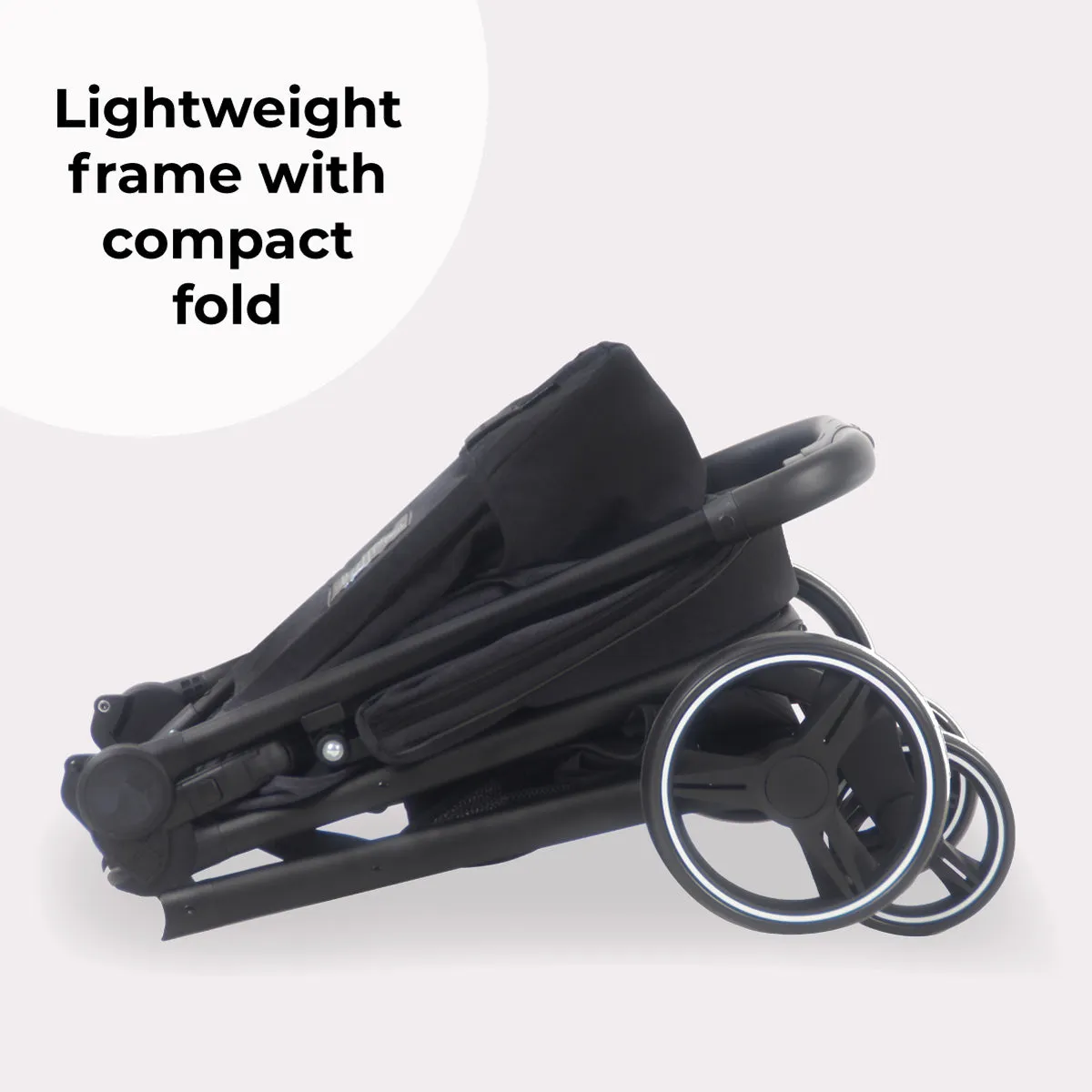 MB160 Pushchair - Black Leopard